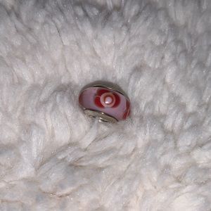 Flowers For You Red Pandora Charm